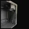 PC Micro Tower Gehäuse LC-Power 2004MB-V3, Micro-ATX/Mini-ITX, schwarz, obenliegendes Netzteil, unterstützt 2×3,5 Zoll + 2×2,5 Zoll, USB 3.2 Gen1