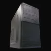 PC Micro Tower Gehäuse LC-Power 2004MB-V3, Micro-ATX/Mini-ITX, schwarz, obenliegendes Netzteil, unterstützt 2×3,5 Zoll + 2×2,5 Zoll, USB 3.2 Gen1
