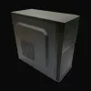PC Micro Tower Gehäuse LC-Power 2004MB-V3, Micro-ATX/Mini-ITX, schwarz, obenliegendes Netzteil, unterstützt 2×3,5 Zoll + 2×2,5 Zoll, USB 3.2 Gen1