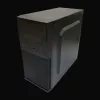 PC Micro Tower Gehäuse LC-Power 2004MB-V3, Micro-ATX/Mini-ITX, schwarz, obenliegendes Netzteil, unterstützt 2×3,5 Zoll + 2×2,5 Zoll, USB 3.2 Gen1