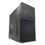 PC Micro Tower Gehäuse LC-Power 2004MB-V3, Micro-ATX/Mini-ITX, schwarz, obenliegendes Netzteil, unterstützt 2×3,5 Zoll + 2×2,5 Zoll, USB 3.2 Gen1
