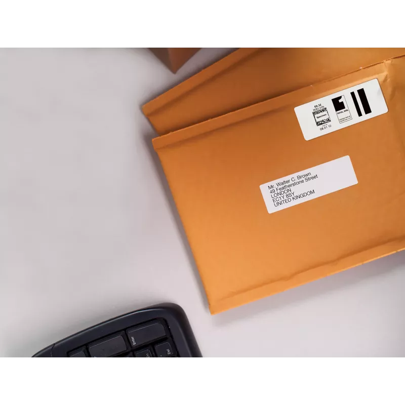 DYMO Authentic LabelWriter Large Address Labels | 36 mm x 89 mm | Rolle mit 260 | Schwarzdruck auf Weiß | für LabelWriter Etikettendrucker