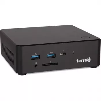 TERRA Micro 7000C GREENLINE Intel® Core™ i7 i7-1355U 16 GB DDR5-SDRAM 500 GB SSD Windows 11 Pro Micro PC Mini PC Schwarz