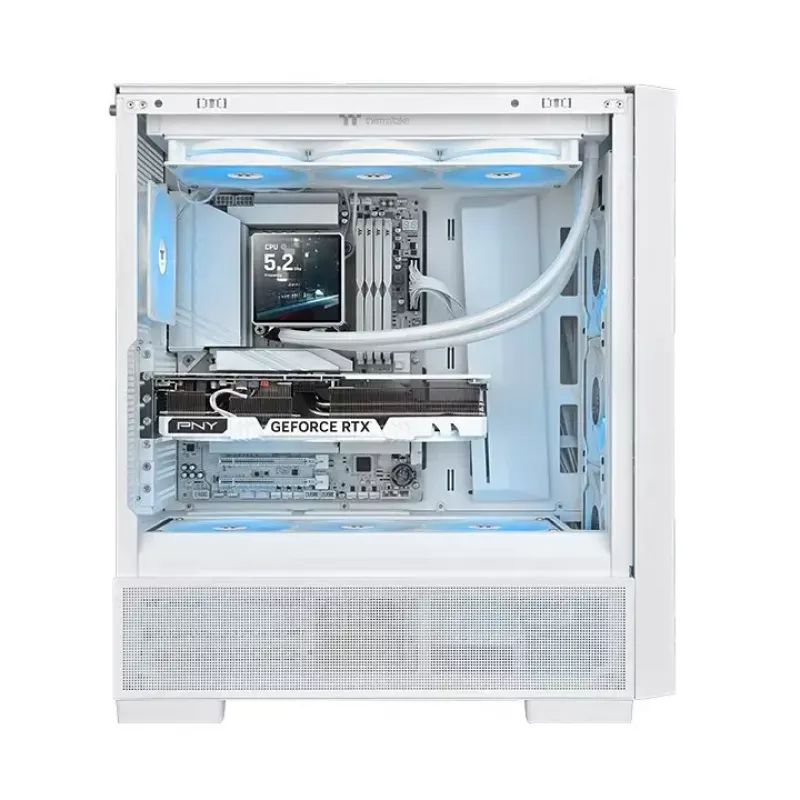 All-in-One-Flüssigkeitskühler Thermaltake TH360 V3 Ultra ARGB — 3x 120 mm Lüfter, 500–2500 U/min, 12 V, Weiß