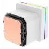 All-in-One-Flüssigkeitskühler Thermaltake TH360 V3 Ultra ARGB — 3x 120 mm Lüfter, 500–2500 U/min, 12 V, Weiß