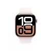Smartwatch Apple Watch Series 10 GPS + Cellular 42mm Roségold Aluminiumgehäuse Light Blush Sportarmband M/L