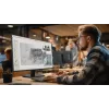 Computermonitor IIYAMA ProLite X2797HSU-B1 27 Zoll (68,6 cm) Full HD 1920×1080 LED matt 4 ms USB 3.2 Gen 1 Lautsprecher VESA schwarz