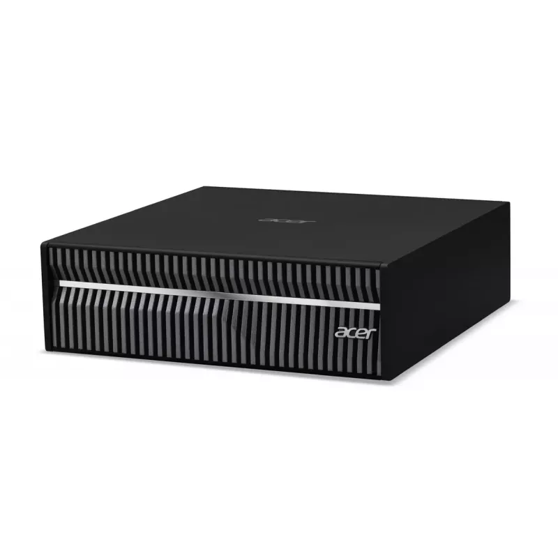 Mini-PC-Workstation Acer Veriton VGN100 GB10, 128 GB LPDDR5x, 4 TB SSD, NVIDIA Schwarzwell, DGX OS, Schwarz/Grau
