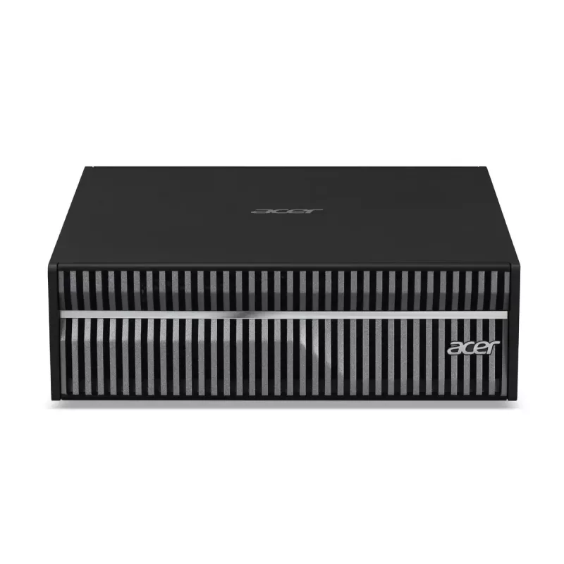 Mini-PC-Workstation Acer Veriton VGN100 GB10, 128 GB LPDDR5x, 4 TB SSD, NVIDIA Schwarzwell, DGX OS, Schwarz/Grau