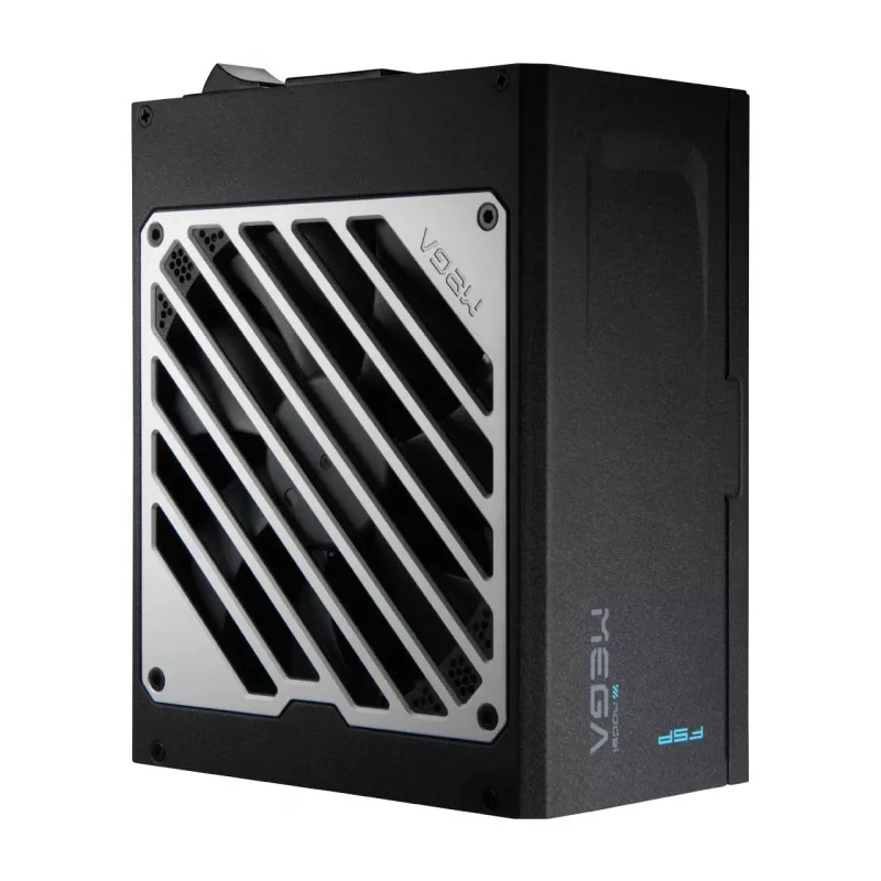 FSP MEGA TI 1350W Netzteil ATX ATX3.1 Schwarz, 1350 W, 100 - 240 V, 50/60 Hz, 8 - 15 A, 120 W, 1350 W