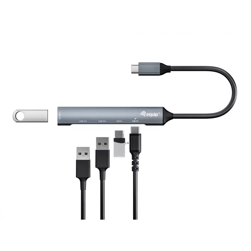 Equip 5-Port USB 3.0/2.0 Hub mit USB-C PD