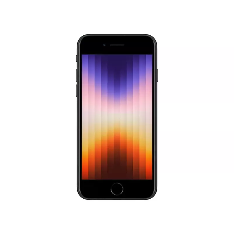 Smartphone Apple iPhone SE 4.7 inch (11.9 cm) Dual SIM A15 5G 256 GB Schwarz IP67