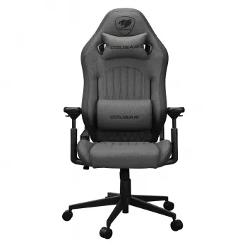 Universal-Gaming-Stuhl Cougar CGR-EPF-ROG — Schwarz/Grau, min. Höhe 125 cm, Sitzfläche 710×670 mm, max. 120 kg