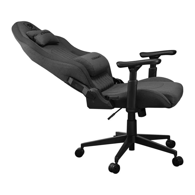 Universal-Gaming-Stuhl Cougar CGR-EPF-ROG — Schwarz/Grau, min. Höhe 125 cm, Sitzfläche 710×670 mm, max. 120 kg