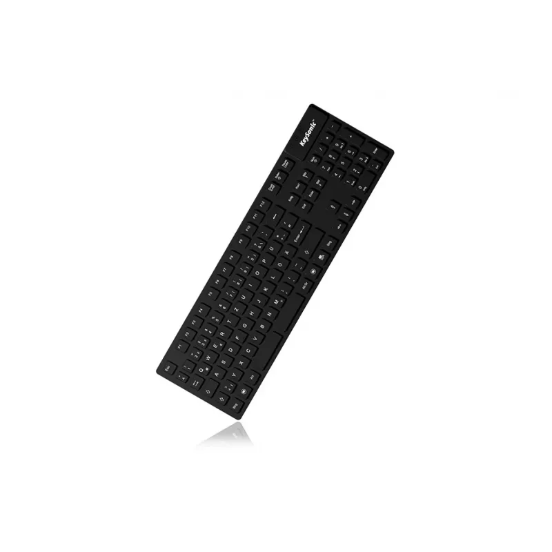 KeySonic KSK-8030 IN (DE) schwarz Tastatur Industriell USB QWERTZ Deutsch