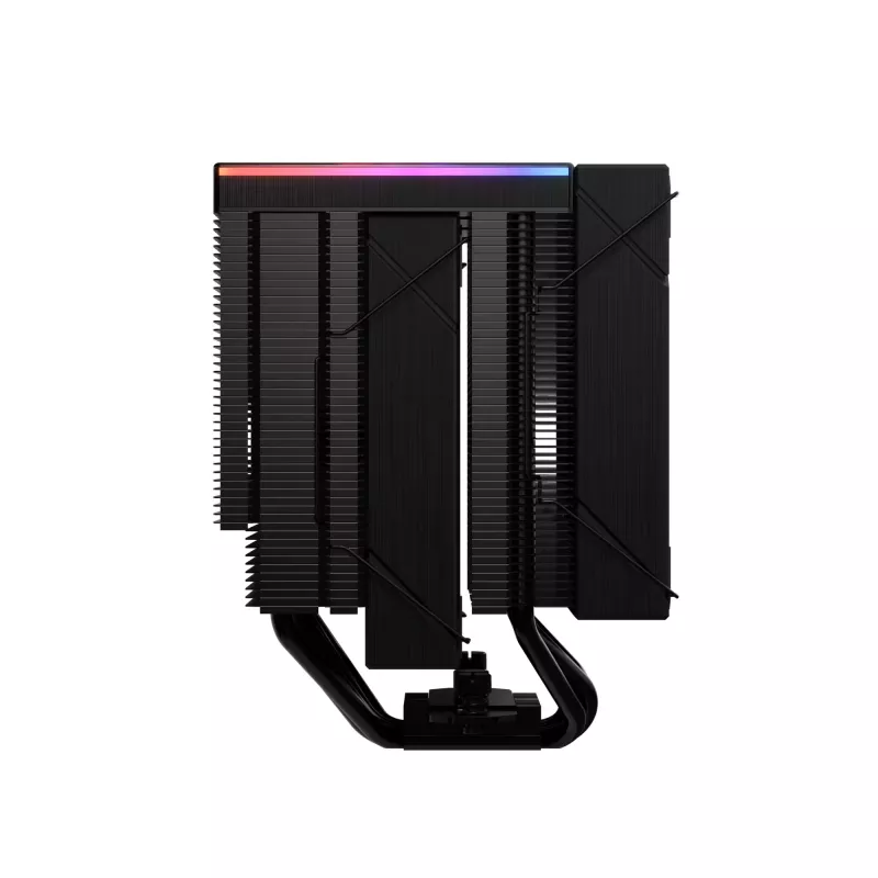 XPG MAESTRO PLUS 62DA CPU-Luftkühler, Luftkühler, 12 cm, Schwarz