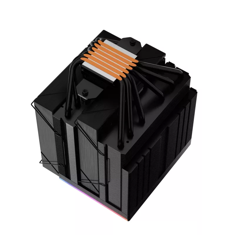 XPG MAESTRO PLUS 62DA CPU-Luftkühler, Luftkühler, 12 cm, Schwarz