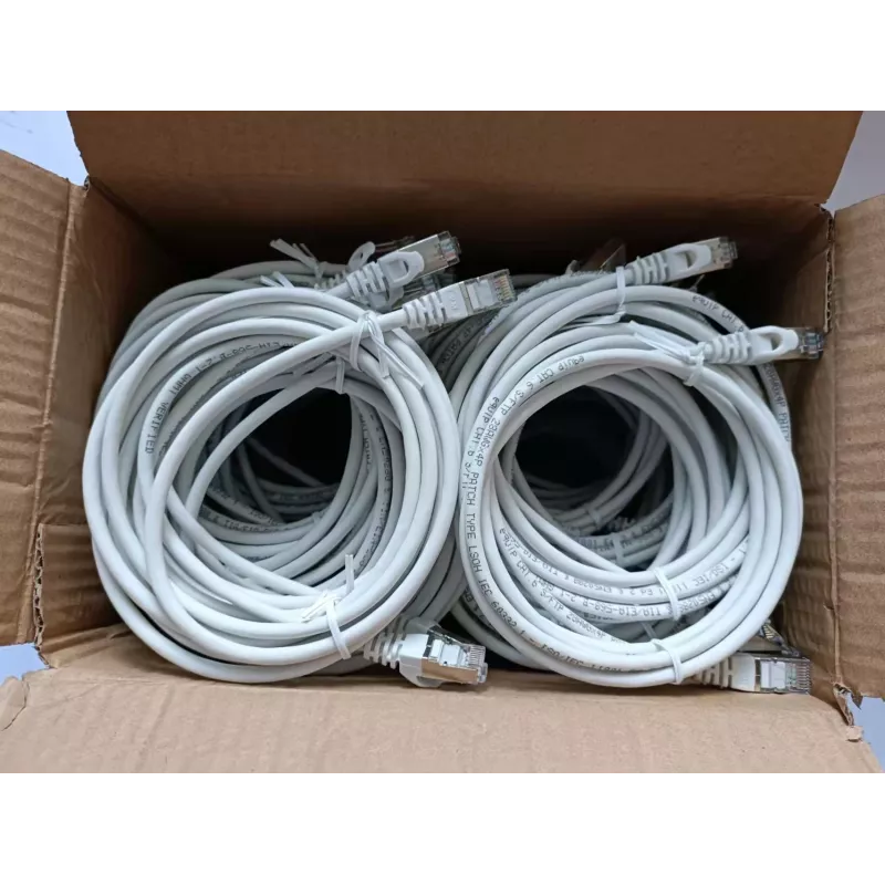 Equip Cat.6 S/FTP Patchkabel, 2,0 m, Weiß, 34 Stück/Set