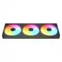 Cougar Unity360-FB Single-Frame 360 ARGB PWM Forward, 120mm×3, 700–2500 RPM, FDB, 5.4 mmH2O, Schwarz