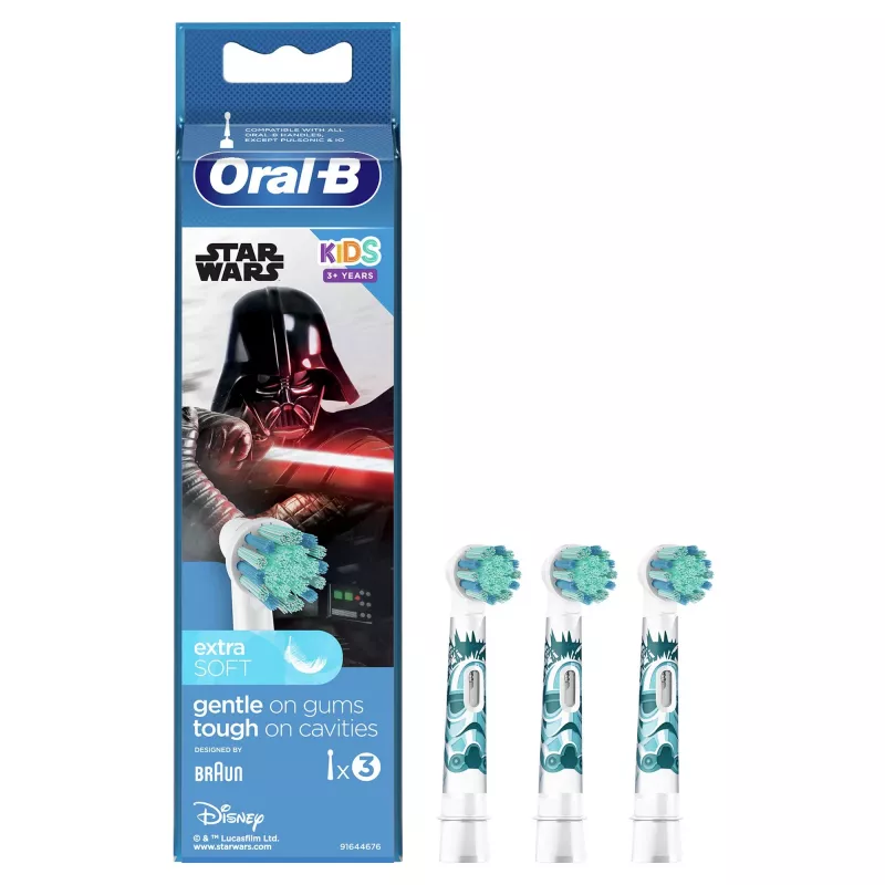 Oral-B 80352667 Zahnbürstenkopf 3 Stk. Blau, Weiß