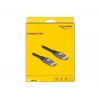 DeLOCK DisplayPort-Kabel 8K 60 Hz 5 m lila Metall
