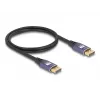 DeLOCK DisplayPort-Kabel 8K 60 Hz 5 m lila Metall