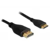 HDMI-Kabel Ethernet A -> Mini C St/St 1,00 m schlank DELOCK 83132
