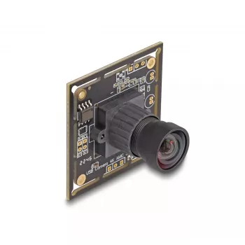 Webcam DeLOCK 12073 8.3 MP 3840 x 2160 USB 2.0 Schwarz