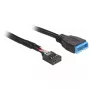 Internes USB-Kabel DeLOCK 83777 0,6 m Stecker auf Buchse