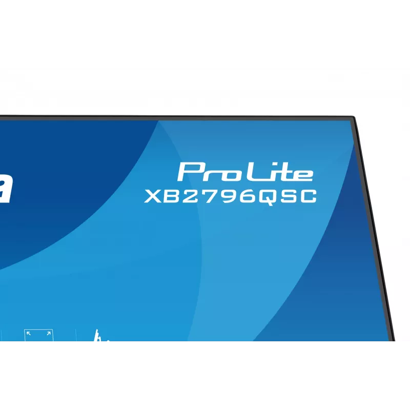 27 Zoll IIYAMA ProLite XB2796QSC-B1 IPS Quad HD 2560x1440 LED-Monitor, 4 ms, USB-C, Lautsprecher, höhenverstellbar, VESA