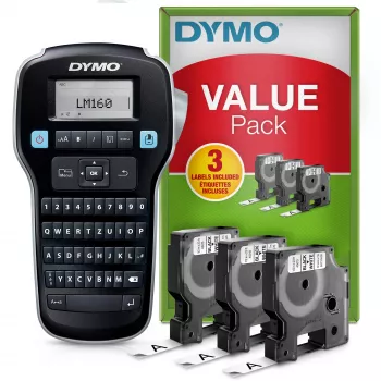 DYMO LabelManager 160 Valuepack Etikettendrucker Thermotransfer 160 x 160 DPI 12 mm/s D1 QWERTZ
