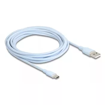 DeLOCK USB-Kabel USB 2.0 4 m USB A USB C Blau 81224