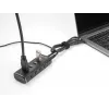 DeLOCK 4 Port USB Hub 10 Gbps Typ-C 60 cm Kabel mit Schalter