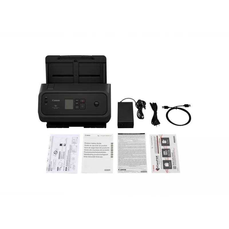 Dokumentenscanner Canon imageFORMULA DR-C350 — ADF, Duplex, 100 IPM, bis zu 1200 DPI, A4, USB, Schwarz