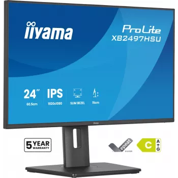 iiyama ProLite XB2497HSU-B1 Computermonitor 60,5 cm (23,8 Zoll) 1920 x 1080 Pixel Full HD LED Schwarz
