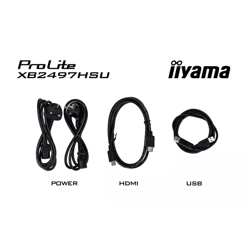 iiyama ProLite XB2497HSU-B1 Computermonitor 60,5 cm (23,8 Zoll) 1920 x 1080 Pixel Full HD LED Schwarz