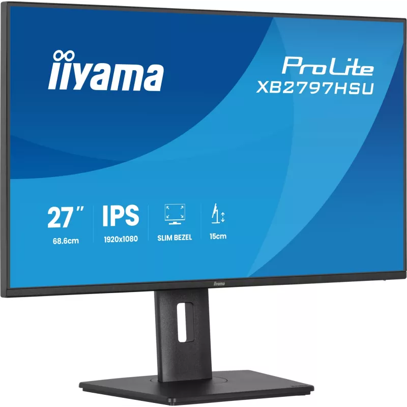 iiyama ProLite XB2797HSU-B1 Computermonitor 68,6 cm (27 Zoll) 1920 x 1080 Pixel Full HD LED Schwarz