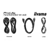 iiyama ProLite T2452MSC-W1AG Computermonitor 60,5 cm (23,8 Zoll) 1920 x 1080 Pixel Full HD LED Touchscreen Weiß