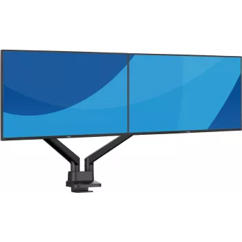Monitor-Tischhalterung IIYAMA DS4002C-B1 für 61–81,3 cm (24–32 Zoll) Bildschirme, VESA 75×75–100×100, Klemme/Tischdurchführung, schwarz