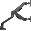 Monitor-Tischhalterung IIYAMA DS4002C-B1 für 61–81,3 cm (24–32 Zoll) Bildschirme, VESA 75×75–100×100, Klemme/Tischdurchführung, schwarz