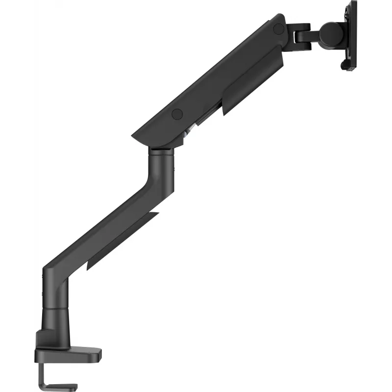 Monitor-Tischhalterung IIYAMA DS6001C-B1 für 49-Zoll-Bildschirme (124,5 cm), Klemme/Tischdurchführung, VESA 75x75–100x100, höhenverstellbar, neigbar -60–50°, schwarz