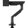 Monitor-Tischhalterung IIYAMA DS6001C-B1 für 49-Zoll-Bildschirme (124,5 cm), Klemme/Tischdurchführung, VESA 75x75–100x100, höhenverstellbar, neigbar -60–50°, schwarz