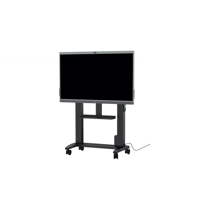 Rollbasis Yealink MB-FS-Lift – Bodenaufstellung, schwarz, 87 kg Kapazität, 600 × 1100 mm