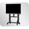 Rollbasis Yealink MB-FS-Lift – Bodenaufstellung, schwarz, 87 kg Kapazität, 600 × 1100 mm
