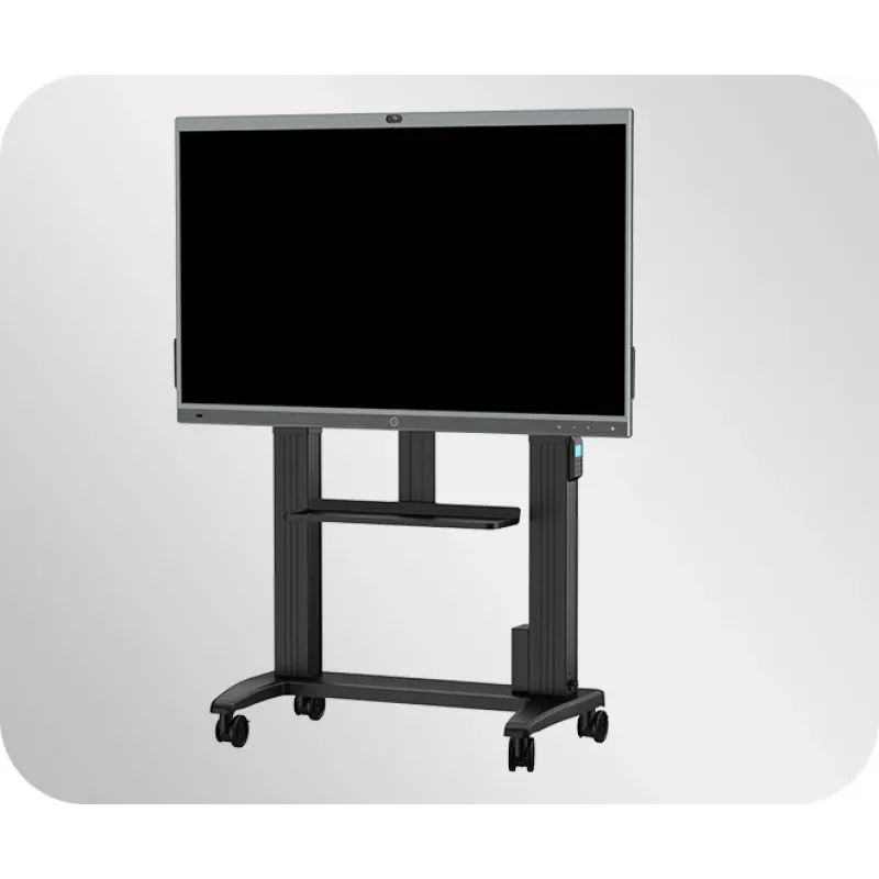 Rollbasis Yealink MB-FS-Lift – Bodenaufstellung, schwarz, 87 kg Kapazität, 600 × 1100 mm
