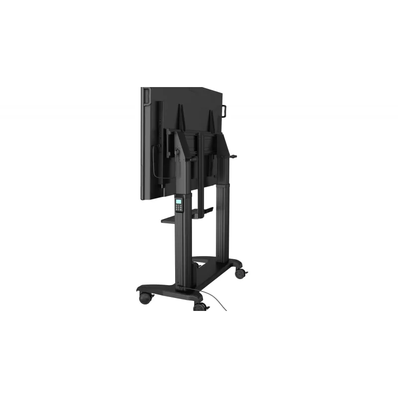 Rollbasis Yealink MB-FS-Lift – Bodenaufstellung, schwarz, 87 kg Kapazität, 600 × 1100 mm