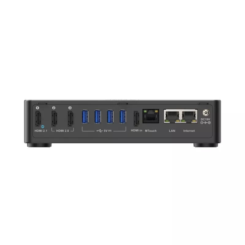 Mini-PC Yealink MCore4-MS – Intel Core Ultra 5 125H, 16 GB DDR5, 256 GB SSD, Intel Arc Graphics, Windows 11 IoT Enterprise, Wi‑Fi