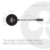 Wireless Charger pad CLUB3D CAC-3027 Qi2 25W MagSafe-kompatibles magnetisches Pad, DC Ladegerät für Innenräume, 1 m Kabel, schwarz