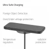 Wireless Charger pad CLUB3D CAC-3027 Qi2 25W MagSafe-kompatibles magnetisches Pad, DC Ladegerät für Innenräume, 1 m Kabel, schwarz