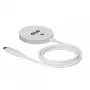 Wireless Charger club 3d CAC-3026 25W Qi2 magnetisches Pad, Qi 2.2 MagSafe kompatibel, 1 m Kabel, weiß